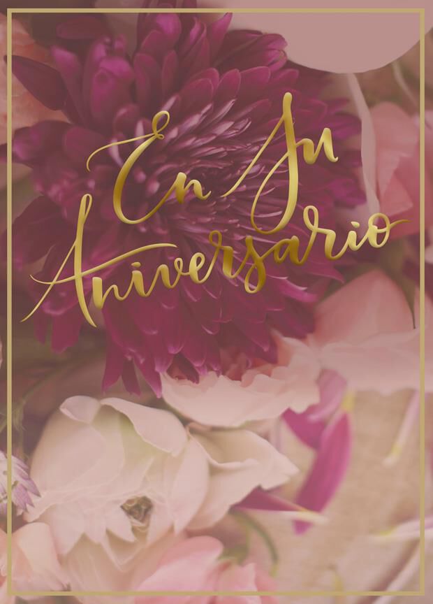 A Loving Look Back Spanish-Language Anniversary Card