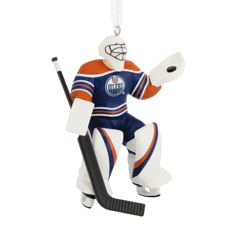NHL Edmonton Oilers® Goalie Hallmark Ornament