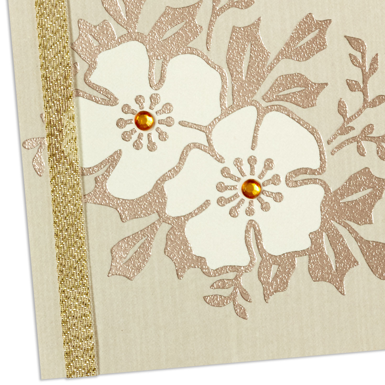 Butterfly and Flowers Sympathy Card Card Front Detail image number 5