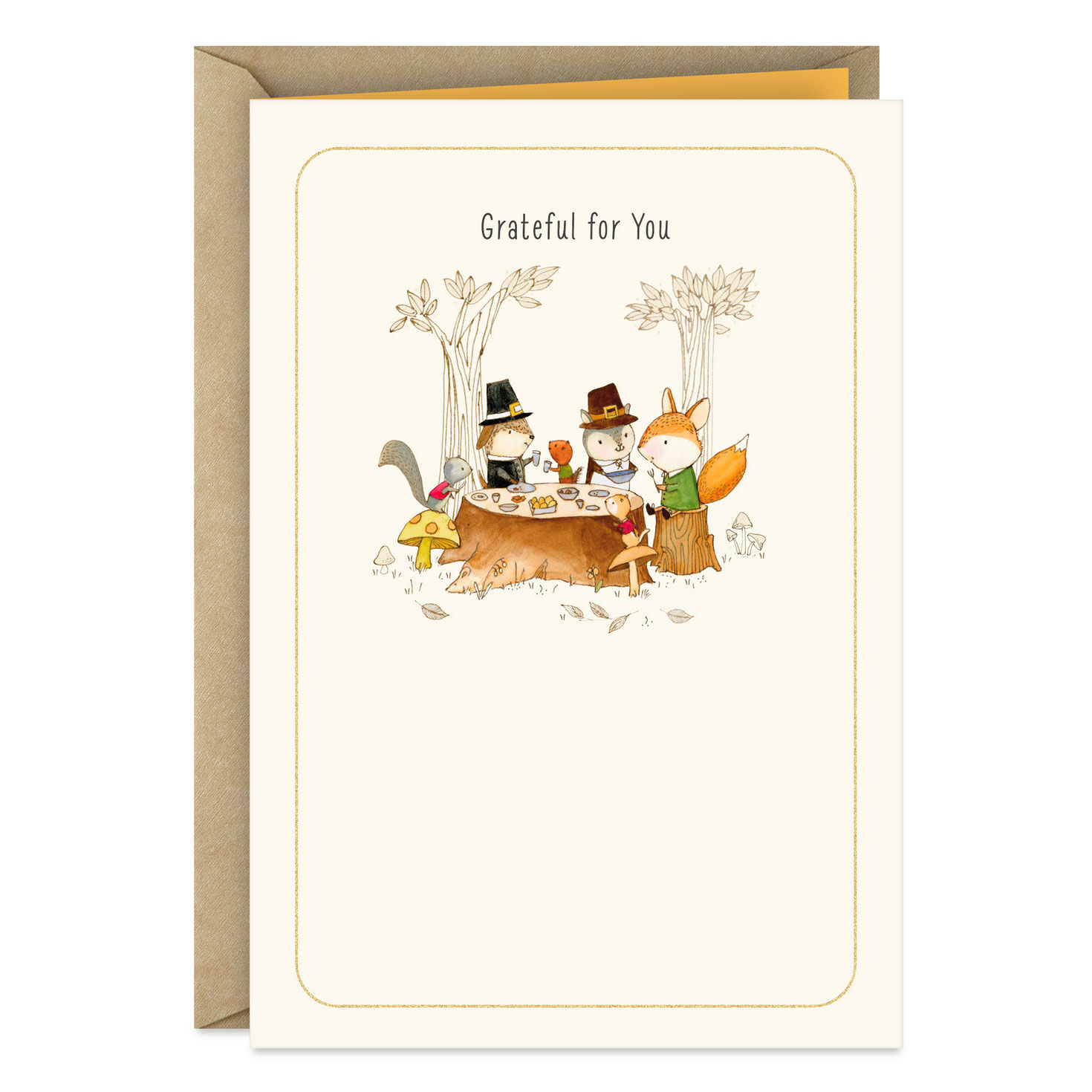 A Heart Full of Thanks Thanksgiving Card