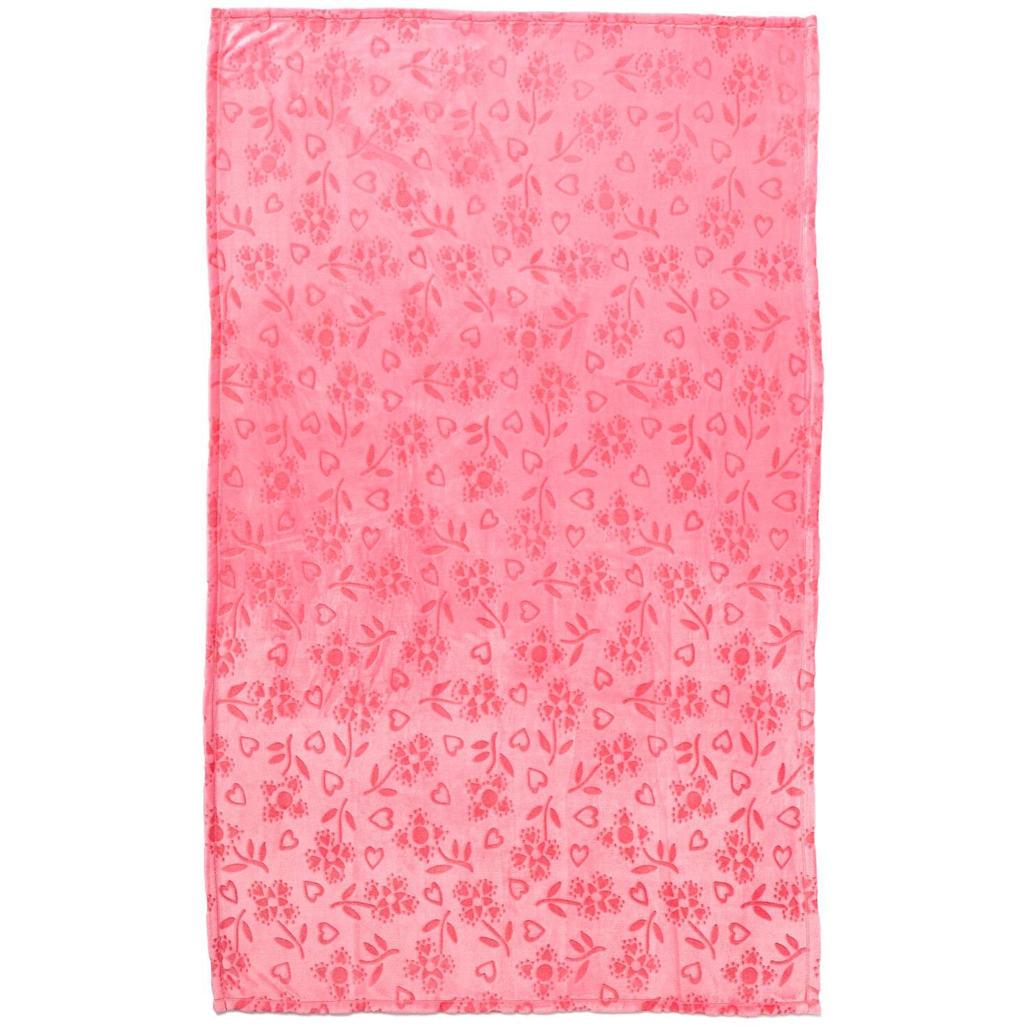 Vera Bradley Throw Blanket In Sweethearts And Flowers ...