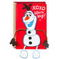 Disney Frozen Olaf Warm Hugs Valentine's Day Card With Posable Character, , large image number 1