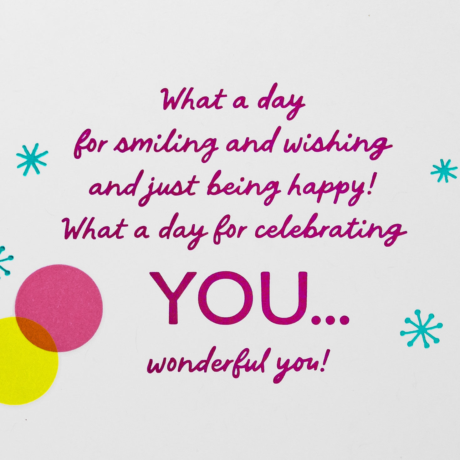 Colorful Dots and B-day Icons Niece Birthday Card Sentiment image number 2