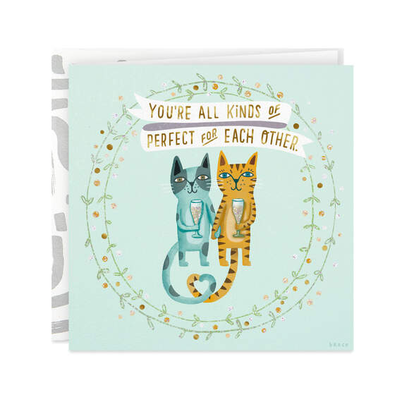 All Kinds of Perfect Together Wedding Card, , large image number 1