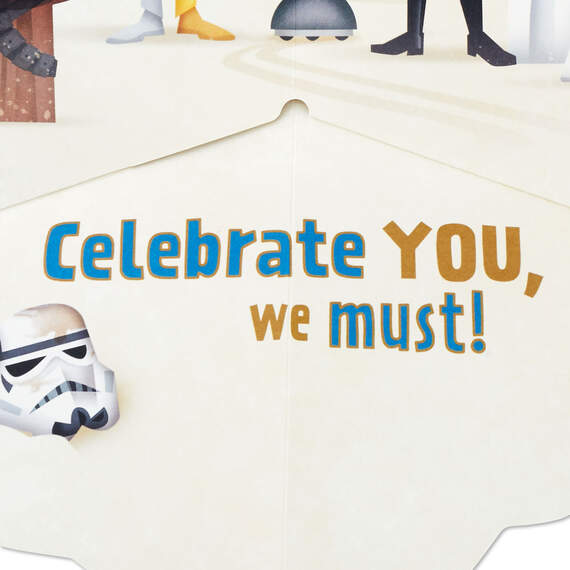Star Wars™ Yoda™ Pop-Up Father's Day Card, , large image number 2