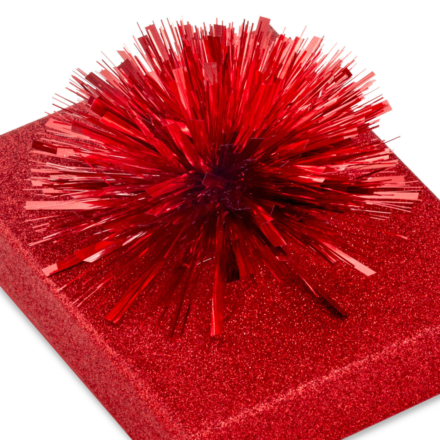 4.5" Red Glitter Gift Card Holder Box With Bow for only USD 6.99 | Hallmark