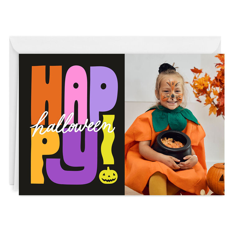 Scary-Good Wishes Custom Halloween Card
