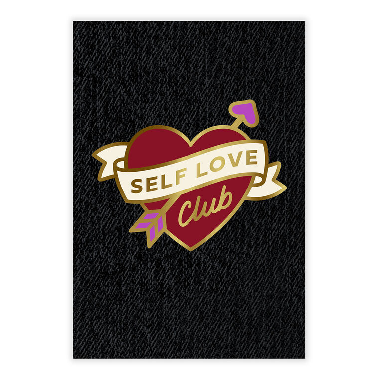Self Love Club Heart Personalized Card front image number 2