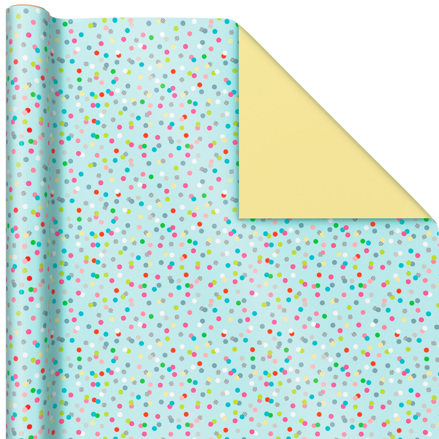 Sweet Birthday 3-Pack Reversible Wrapping Paper, 75 sq. ft. total for only USD 16.99 | Hallmark