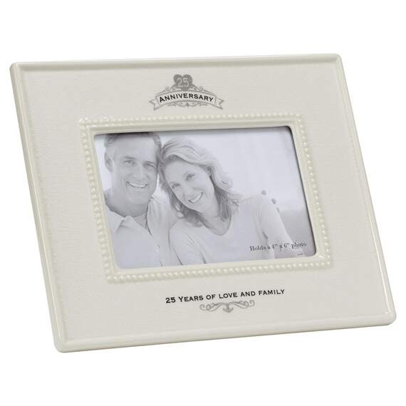 25th Anniversary Picture Frame, 4x6, , large image number 1