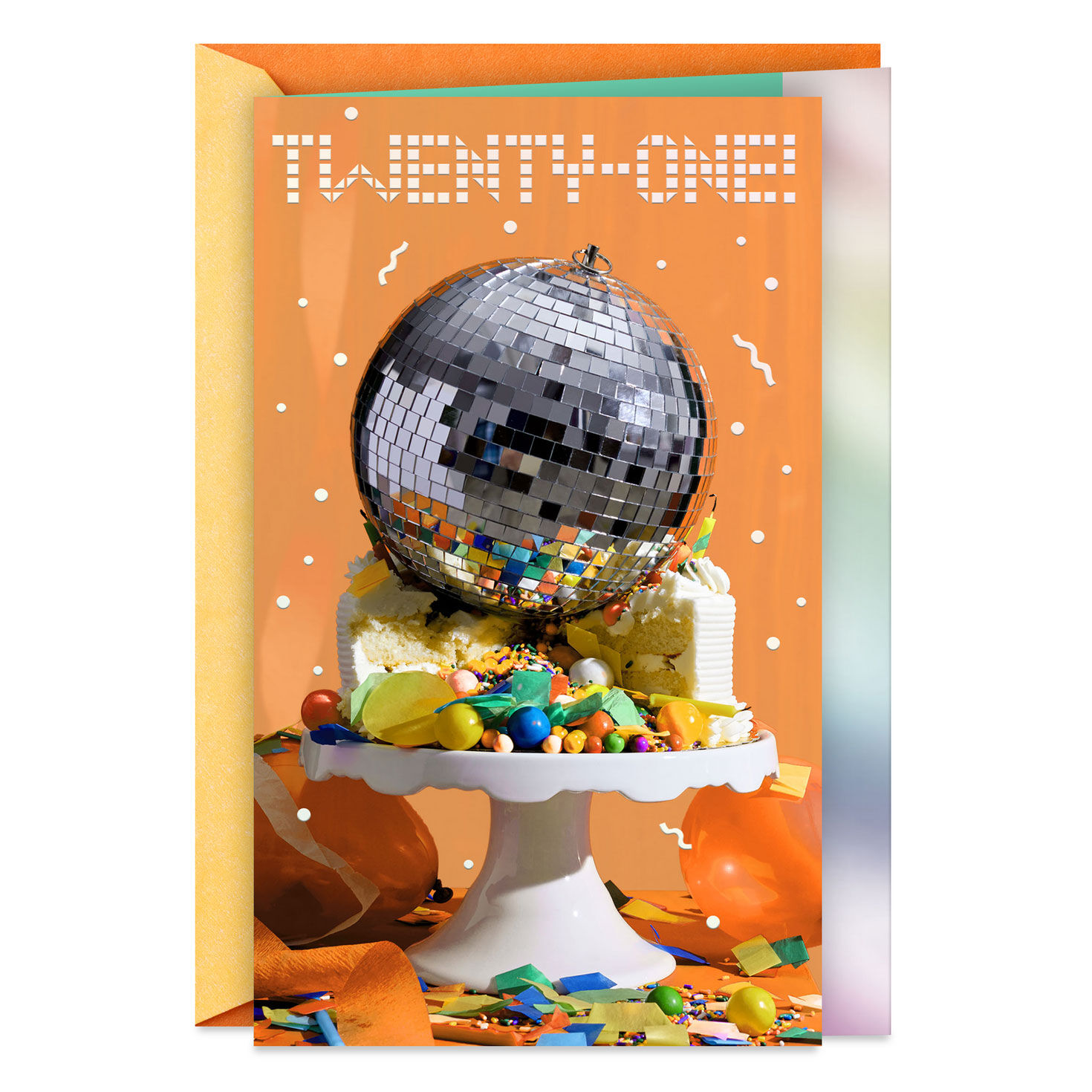 Go All Out 21st Birthday Card for only USD 4.59 | Hallmark