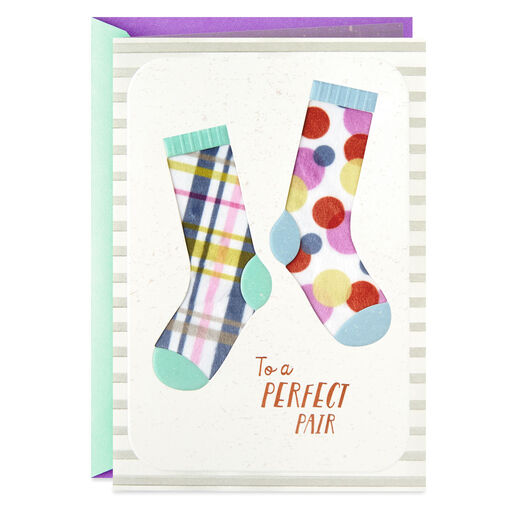 Perfect Pair Anniversary Card for Couple, 