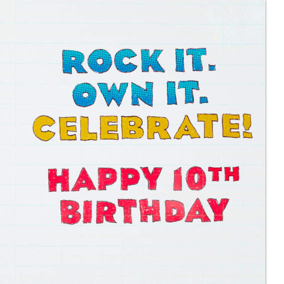 This Is Epic 10th Birthday Card, , large image number 2