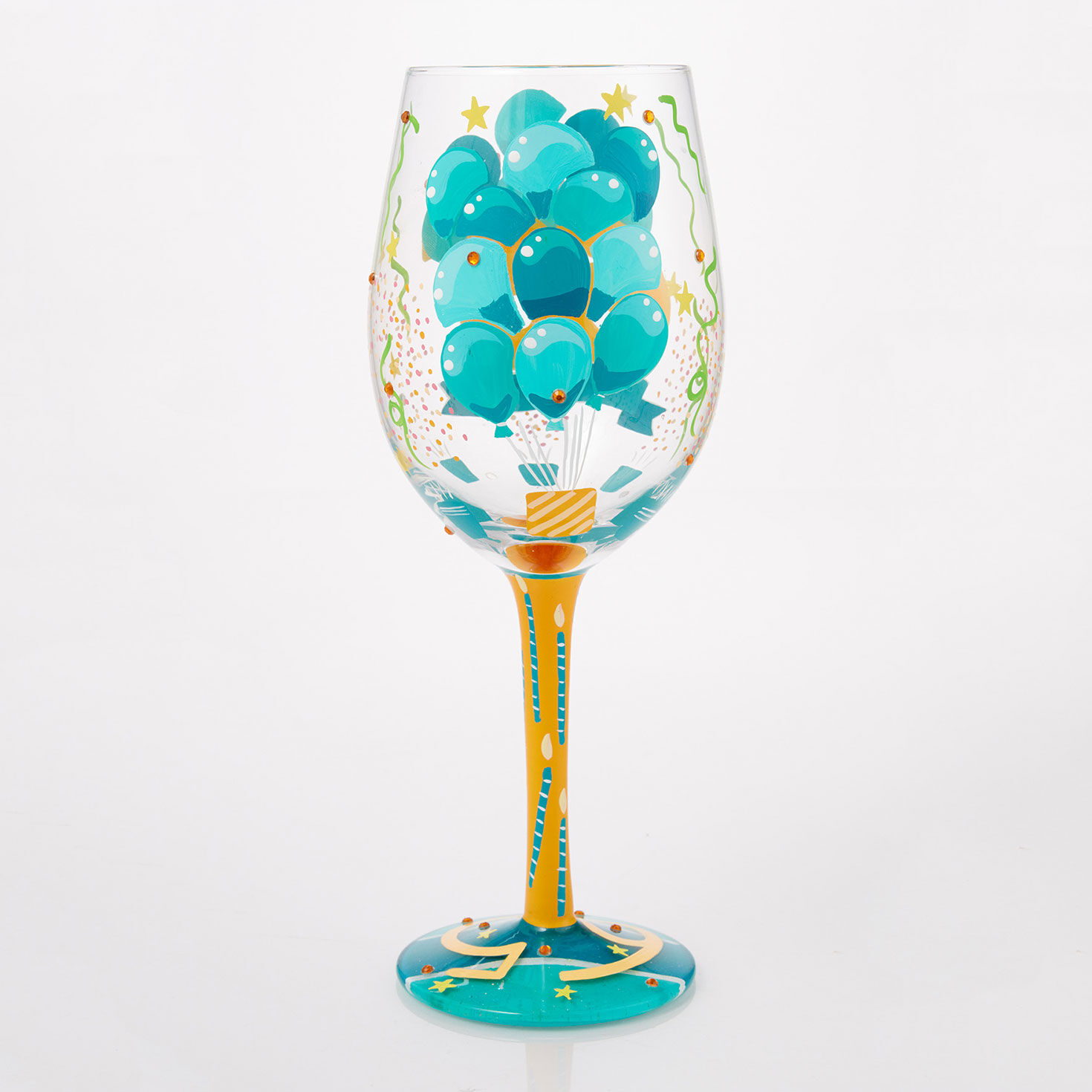 Lolita Happy 65th Birthday Handpainted Wine Glass, 15 oz. for only USD 34.99 | Hallmark