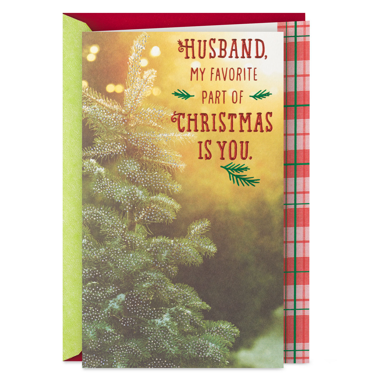 My Favorite Part of Christmas Is You Romantic Christmas Card for Husband