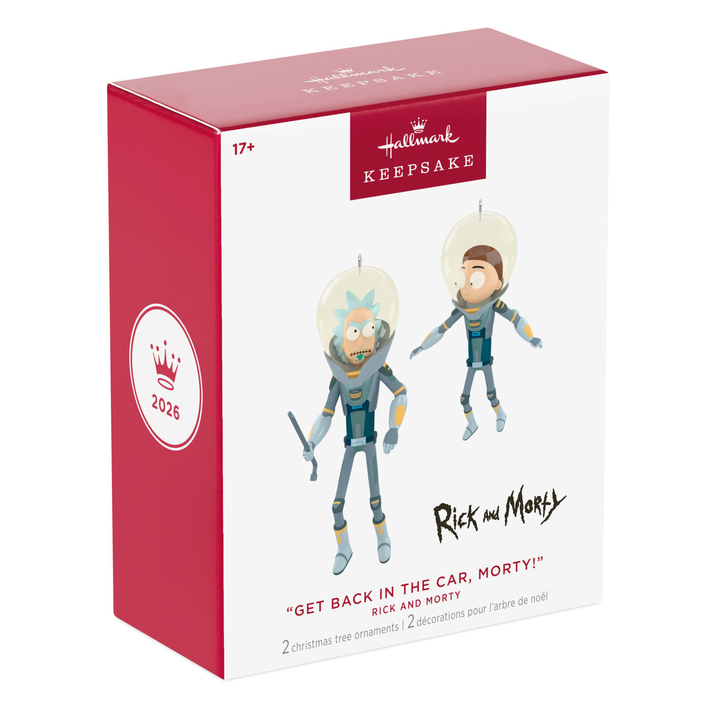 Rick and Morty in Spacesuits Keepsake Ornaments package front image number 7