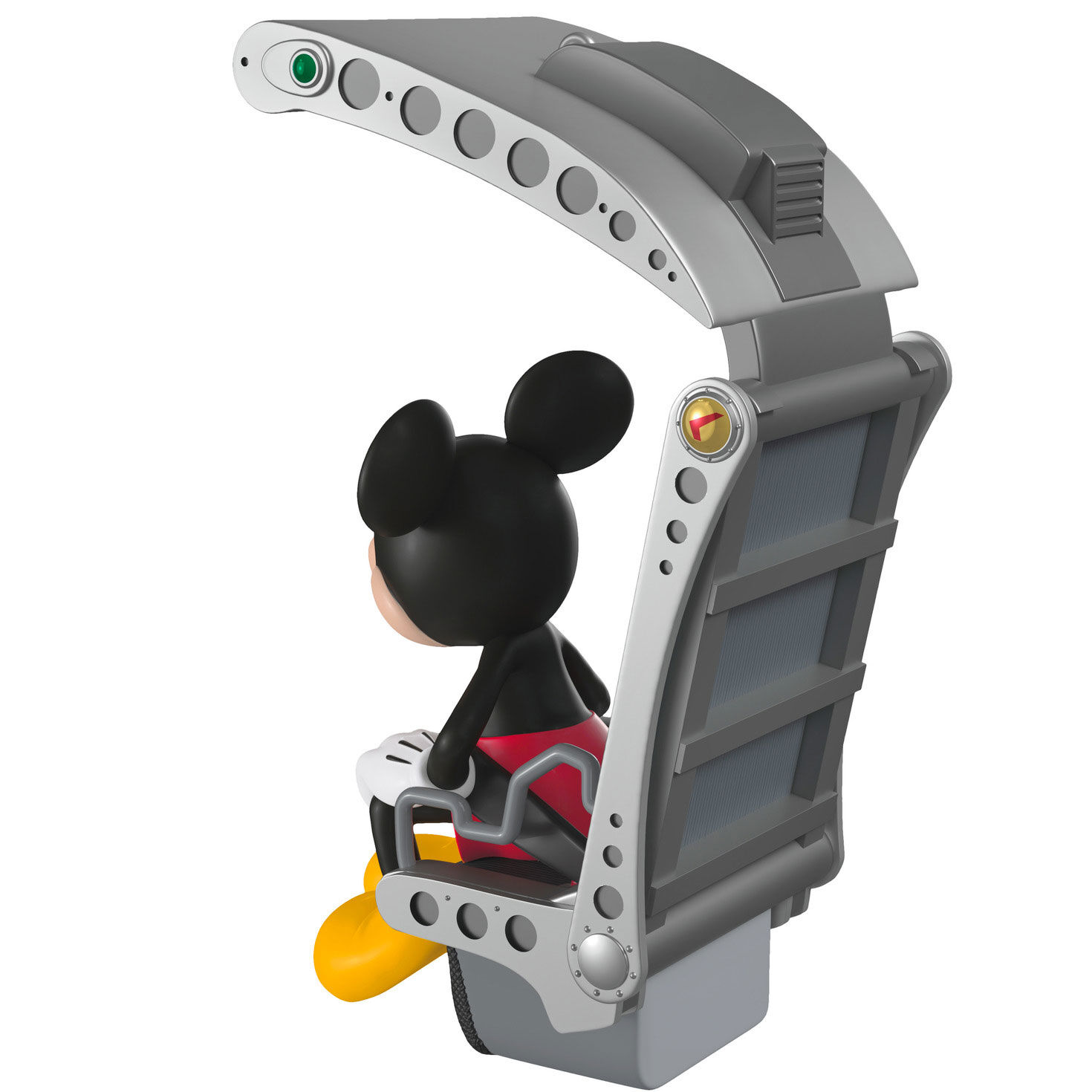Mickey on Disney Soarin' Ride Keepsake Ornament Back image number 6