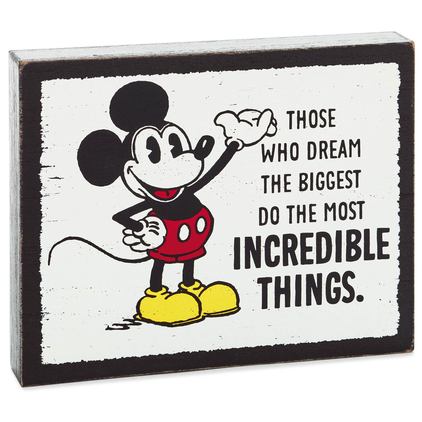 Personalised Disney Mickey Minnie Red Love Word Art Keepsake Birthday Christmas