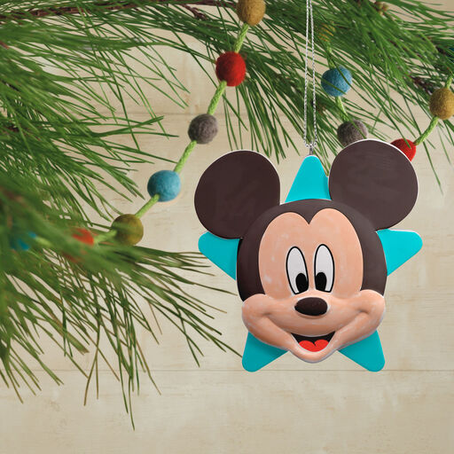 Disney Mickey Mouse Color-Your-Own Crayola® Hallmark Ornament Kit, 