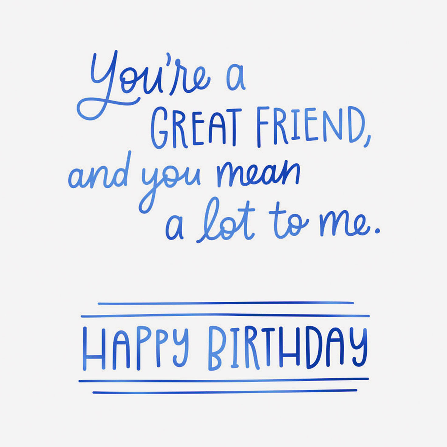 Charming Dog in Glasses Birthday Card for Friend Sentiment image number 2