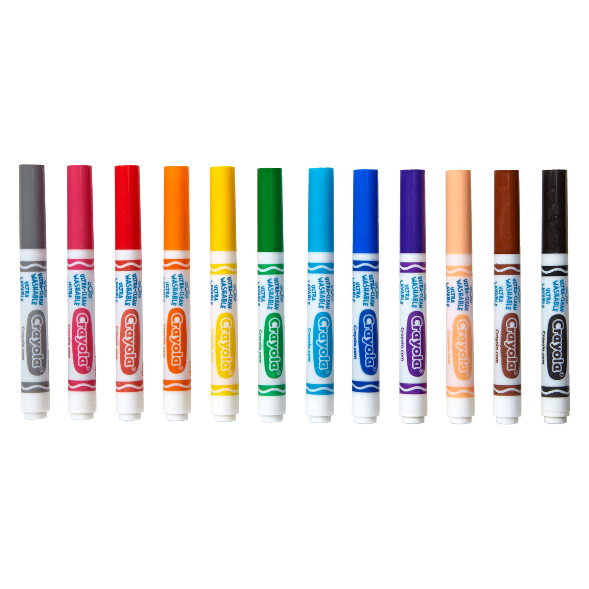 Crayola Washable Broad Line Markers 12 Count Arts Crafts Hallmark