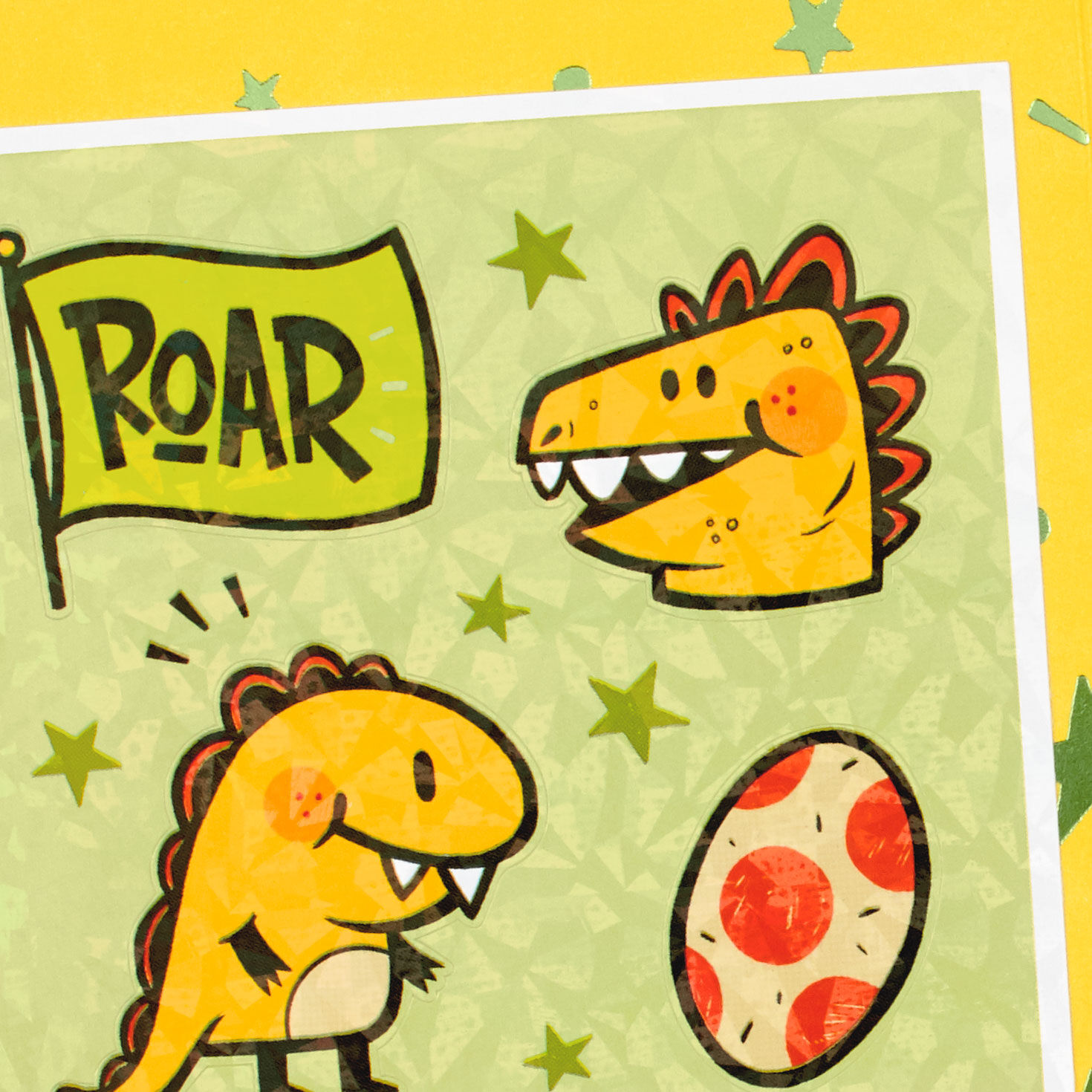 Party Like a Dinosaur Birthday Card With Stickers for only USD 3.99 | Hallmark