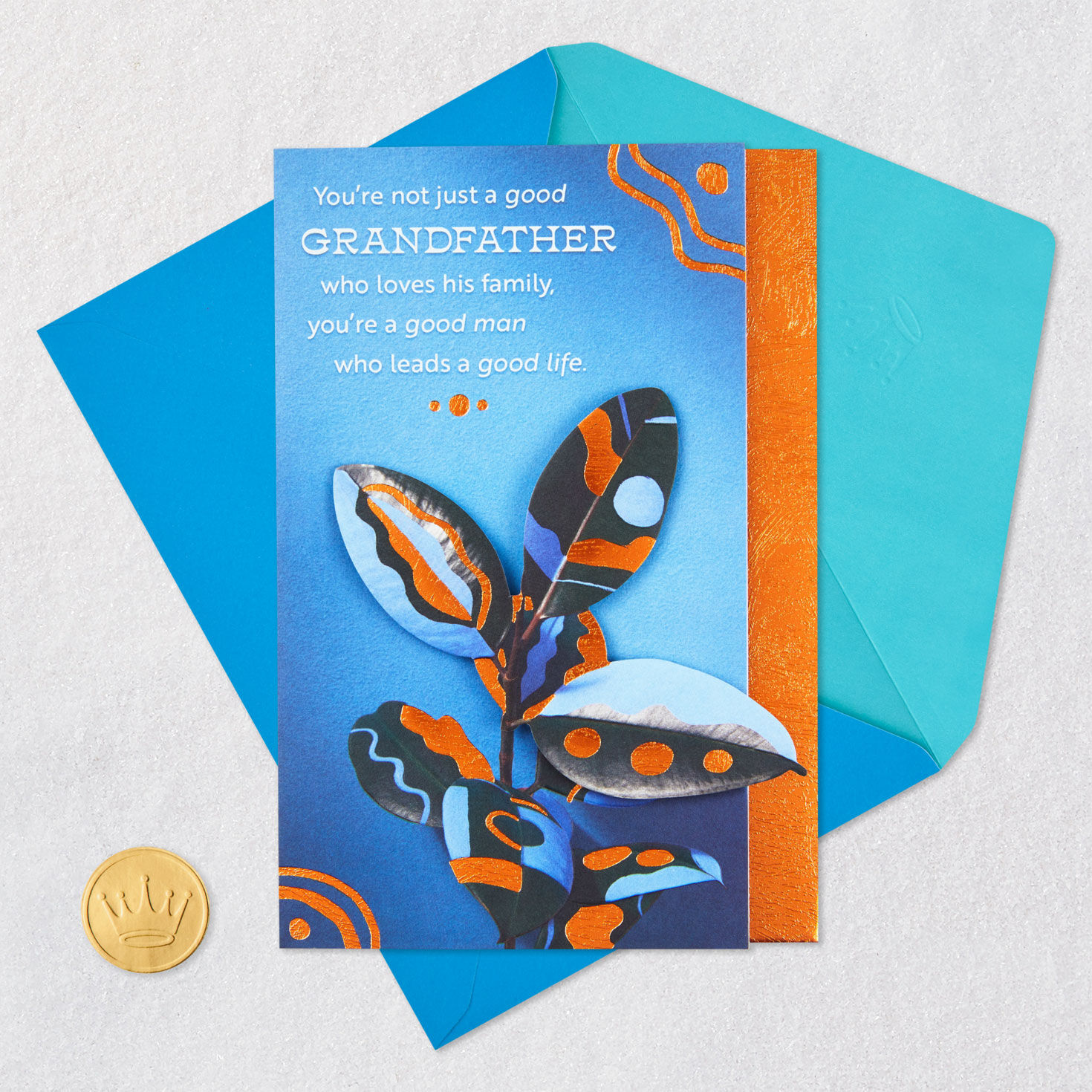 A Good Man Who Leads a Good Life Birthday Card for Grandfather for only USD 5.99 | Hallmark