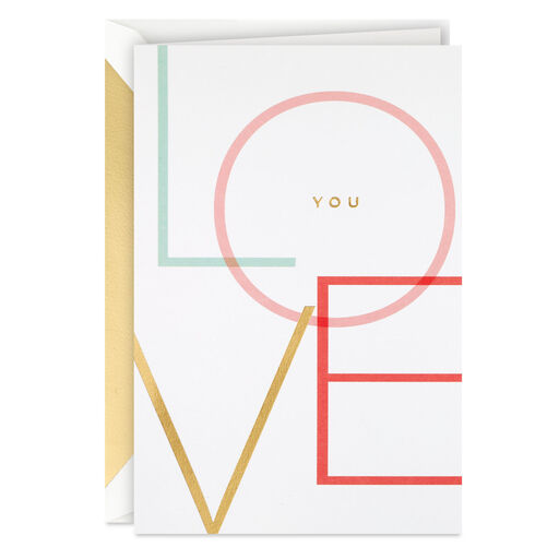 Love You So Much Love Card, 