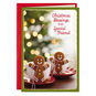 Gingerbread Men Religious Friend Christmas Card Card Front image number 1