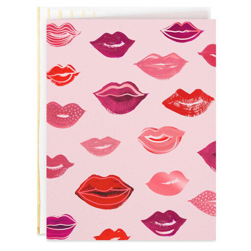 Smoochy Lips Love Card, 