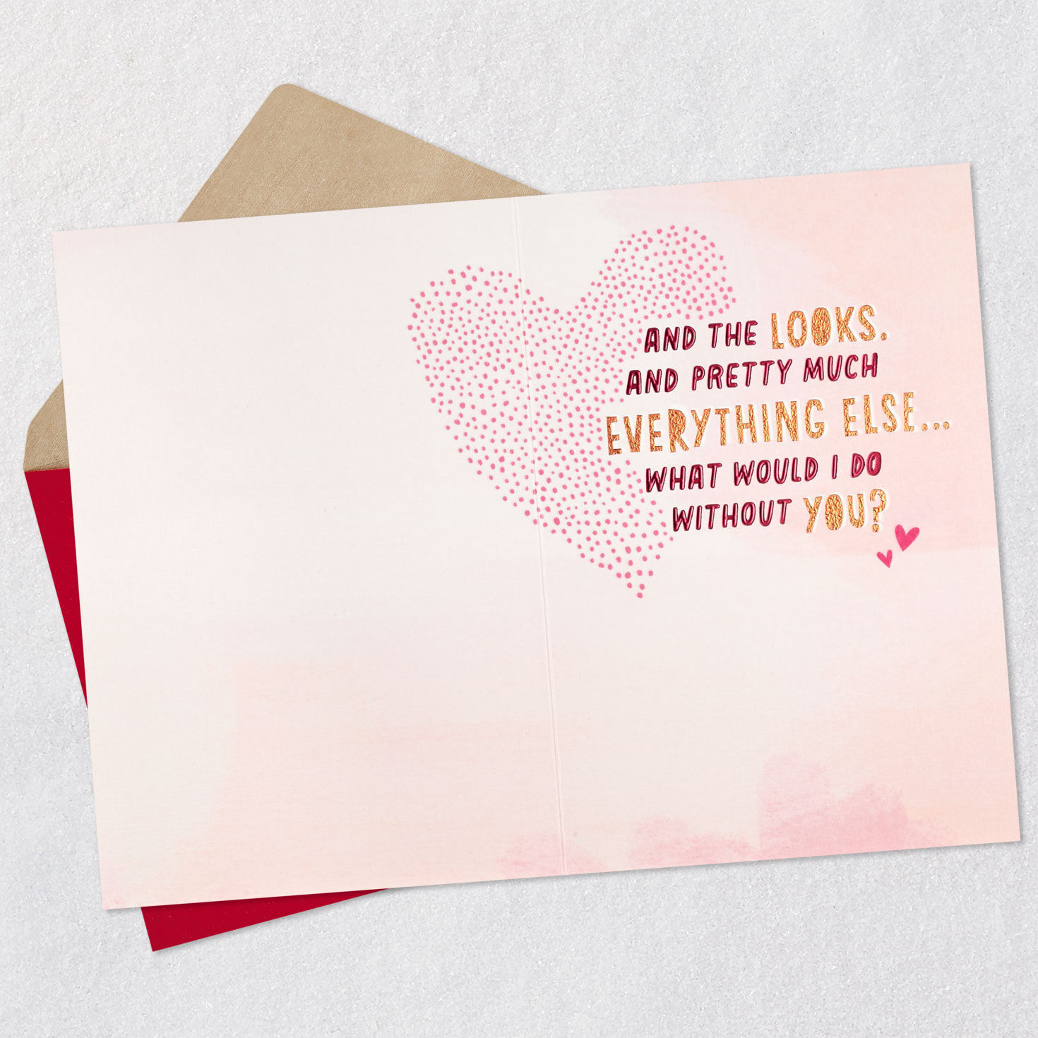 Brains and Looks Funny Sweetest Day Card for Wife for only USD 4.99 | Hallmark