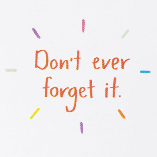 3.25" Mini You're Incredible Encouragement Card, 