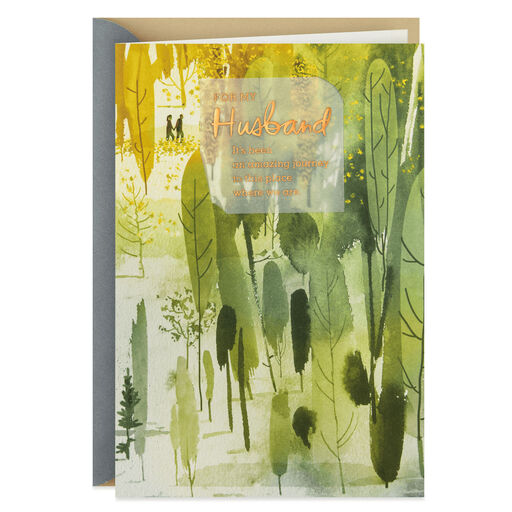 Adventurous Journey Anniversary Card for Husband, 