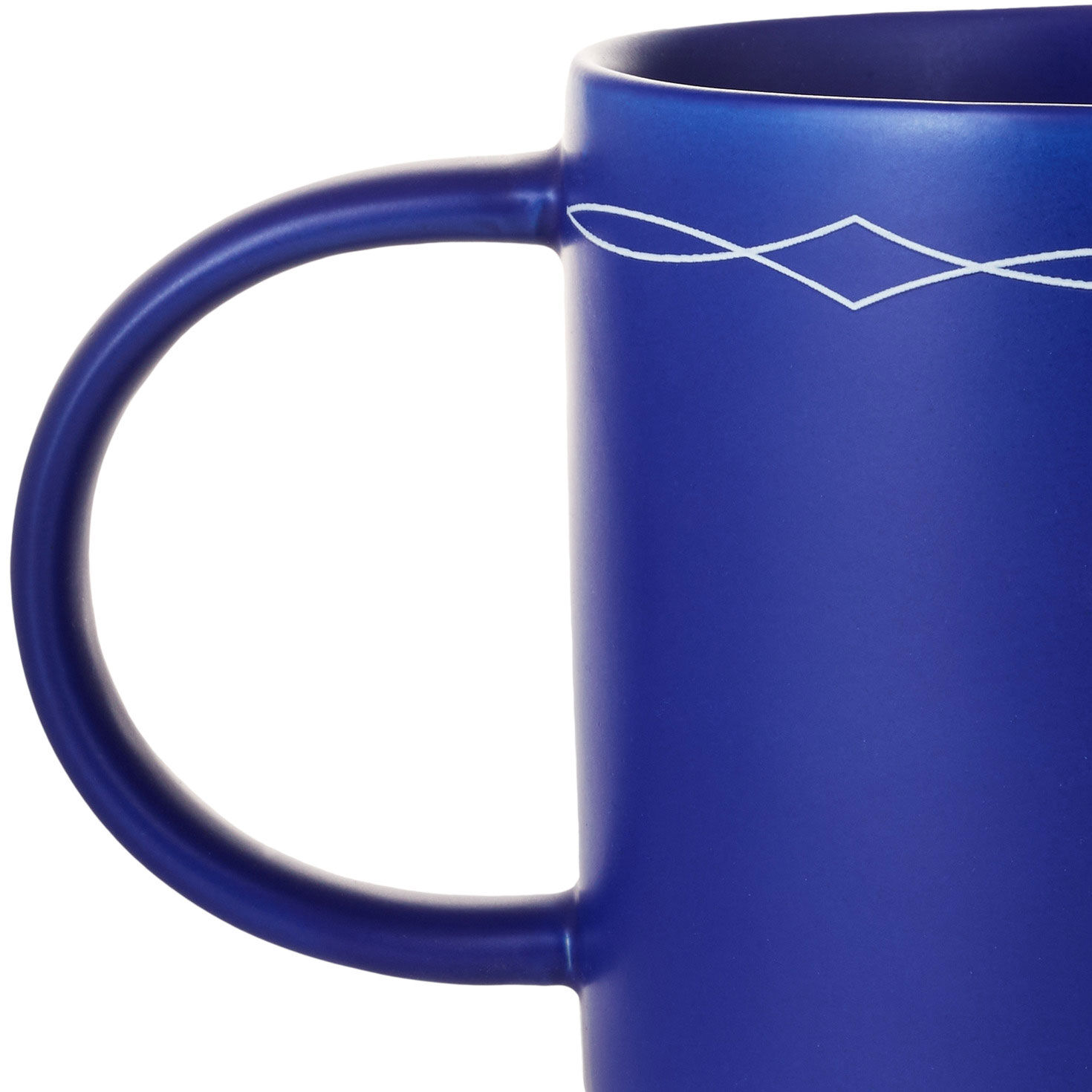 My First Rodeo Blue Ceramic Mug  image number 4