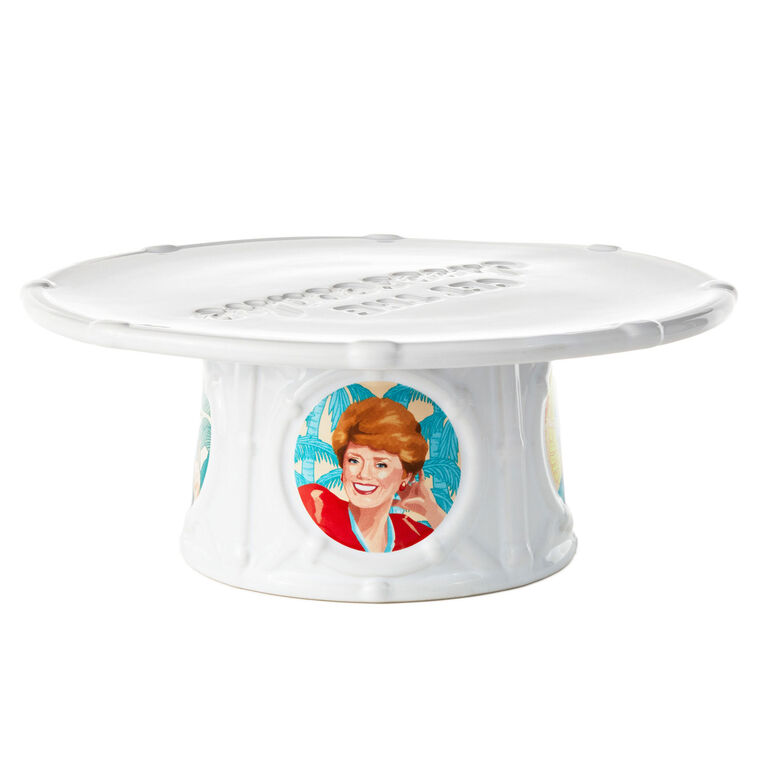 The Golden Girls “Get the Cheesecake” Cake Stand