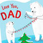Love You, Dad Christmas Card From Kid, , large image number 4