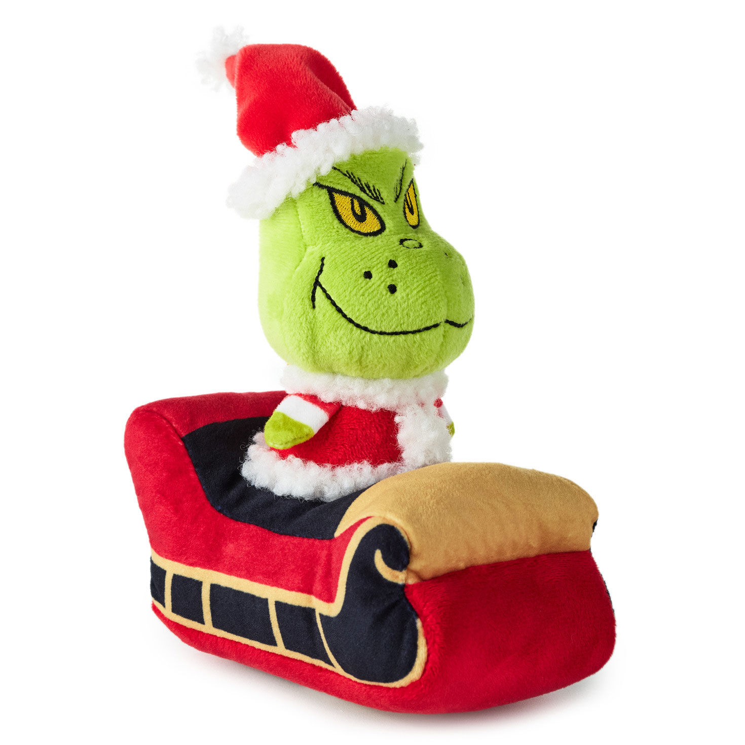 Dr. Seuss's How the Grinch Stole Christmas!™ Sleigh Plush With Pullback Motion, 8.25"