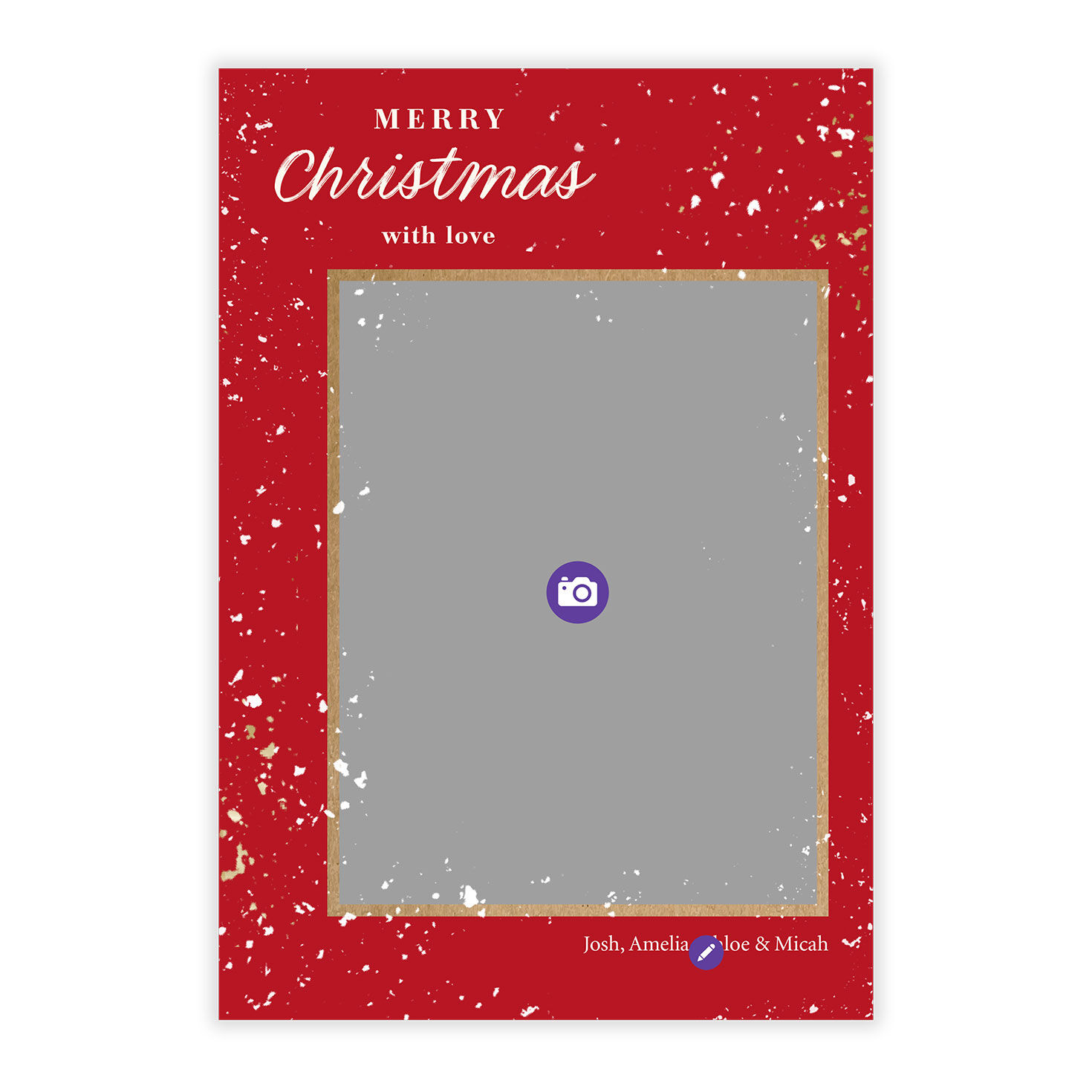 Speckled Campfire Mug Flat Christmas Photo Card, , large image number 5