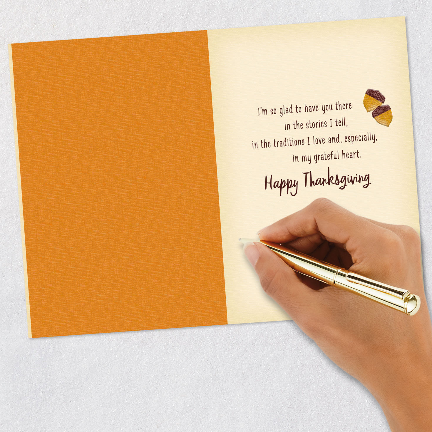 Counting You in My Blessings Thanksgiving Card for Mom and Dad, , large image number 6