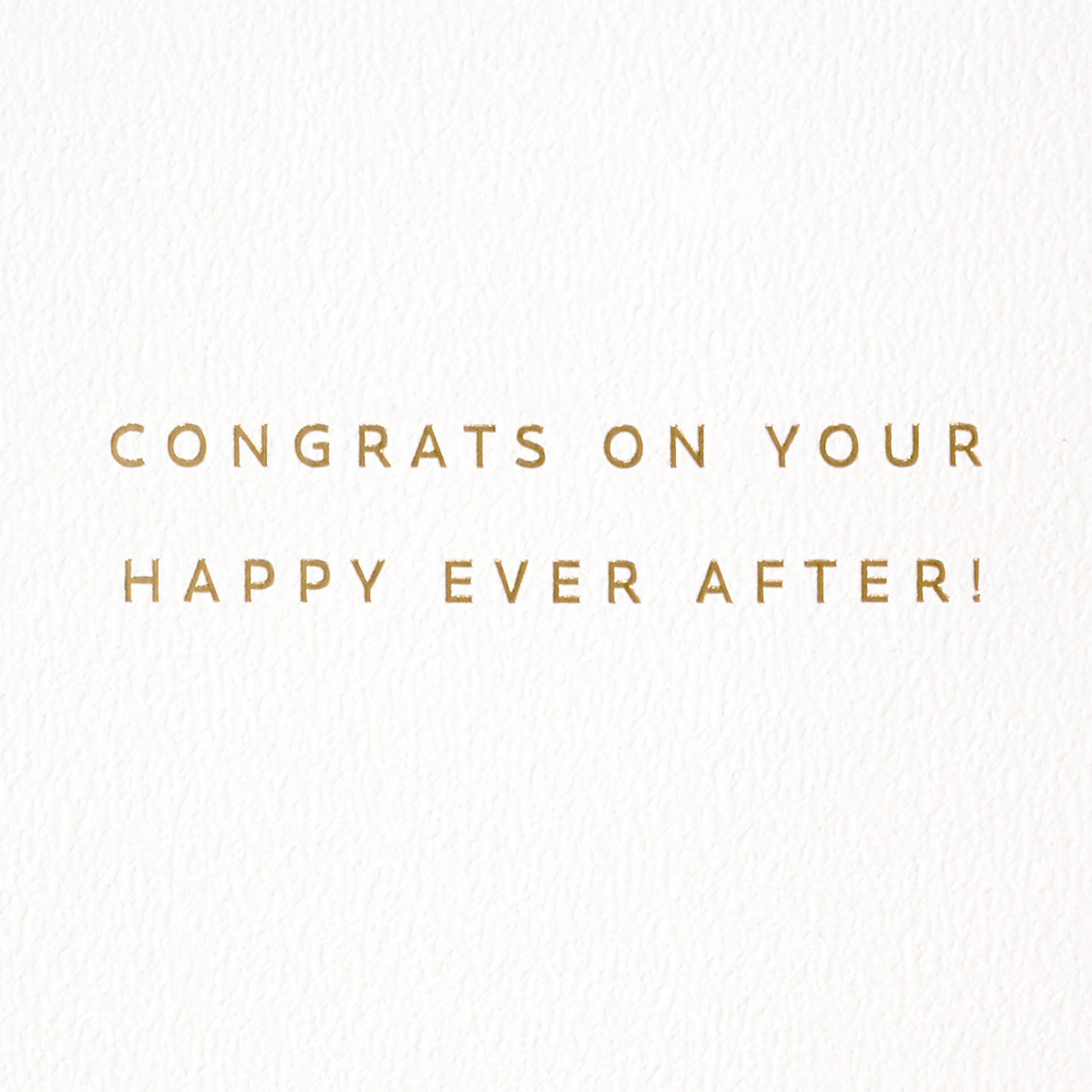 Gold Arches on Ivory Signature Engagement Card sentiment image number 2