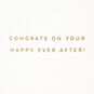 Gold Arches on Ivory Signature Engagement Card sentiment image number 2