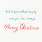 Proud of You Now and Always Christmas Card for Son, , large image number 3