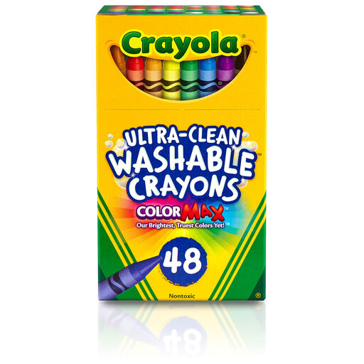 Crayola Ultra-Clean - Washable Large Crayons, 8 pieces, 1 set
