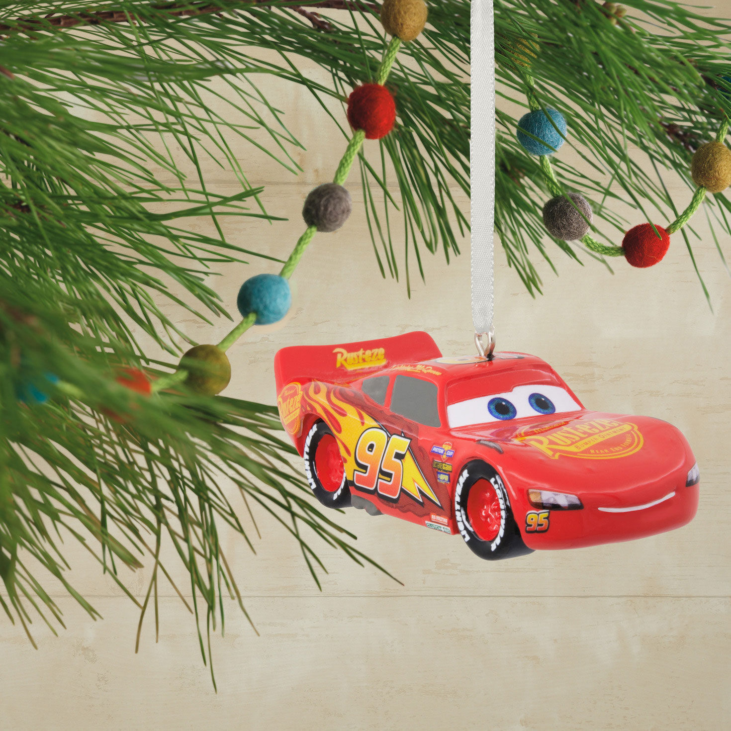 Disney/Pixar Cars Lightning McQueen Hallmark Ornament - Hallmark ...