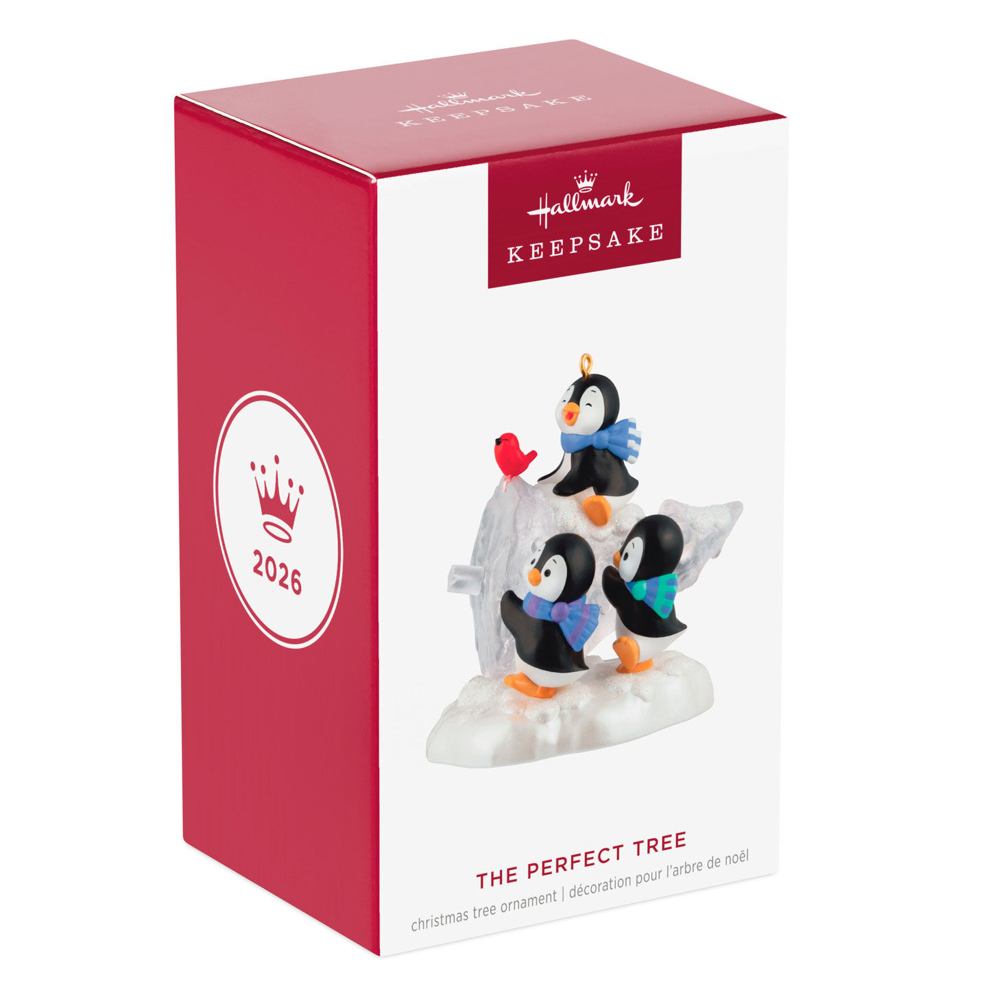 Penguins on Ice Tree Keepsake Ornament Package Front image number 7