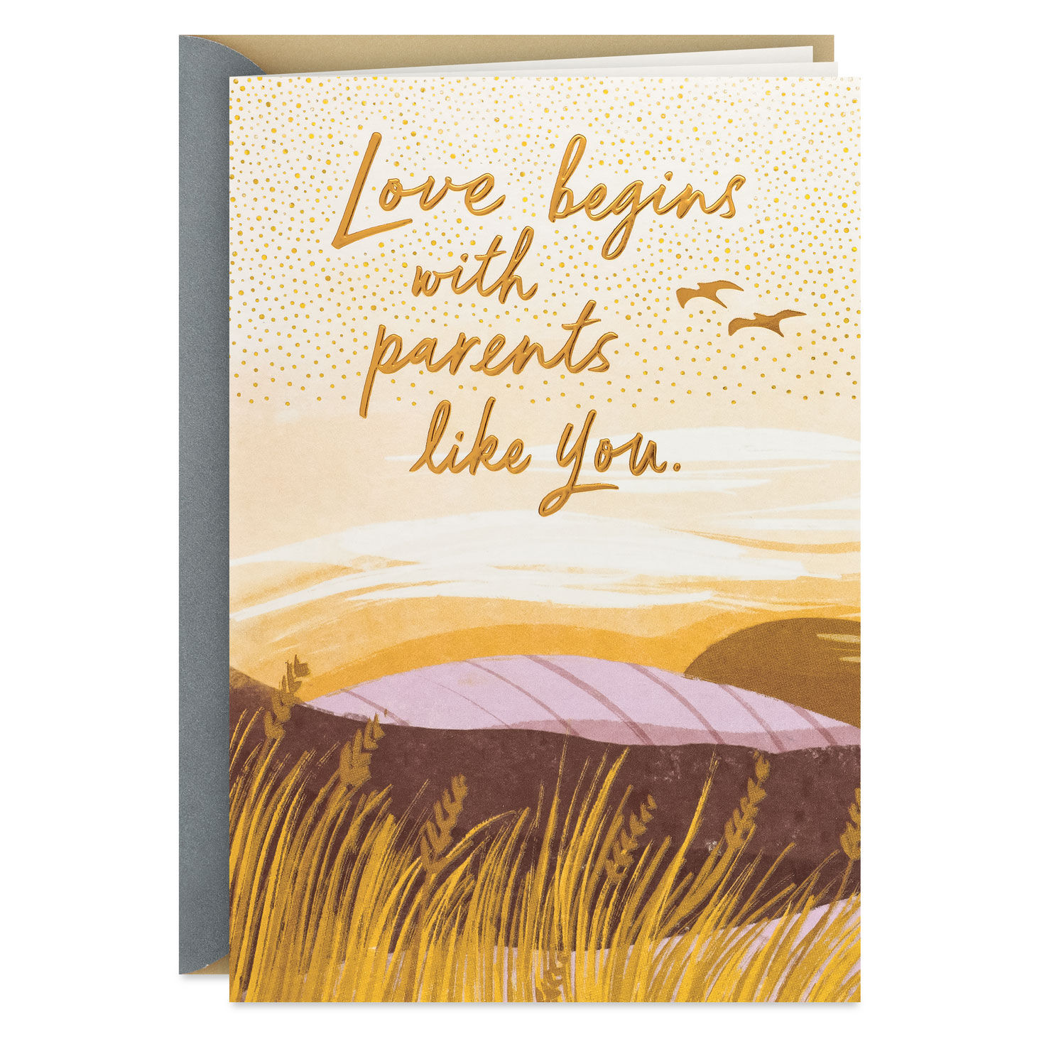 Celebrating Your Story of Love Anniversary Card for Parents