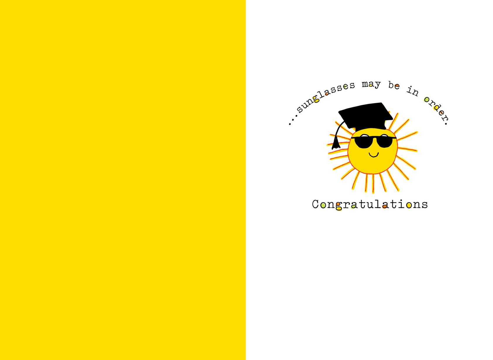 Beaming With Pride Graduation Card