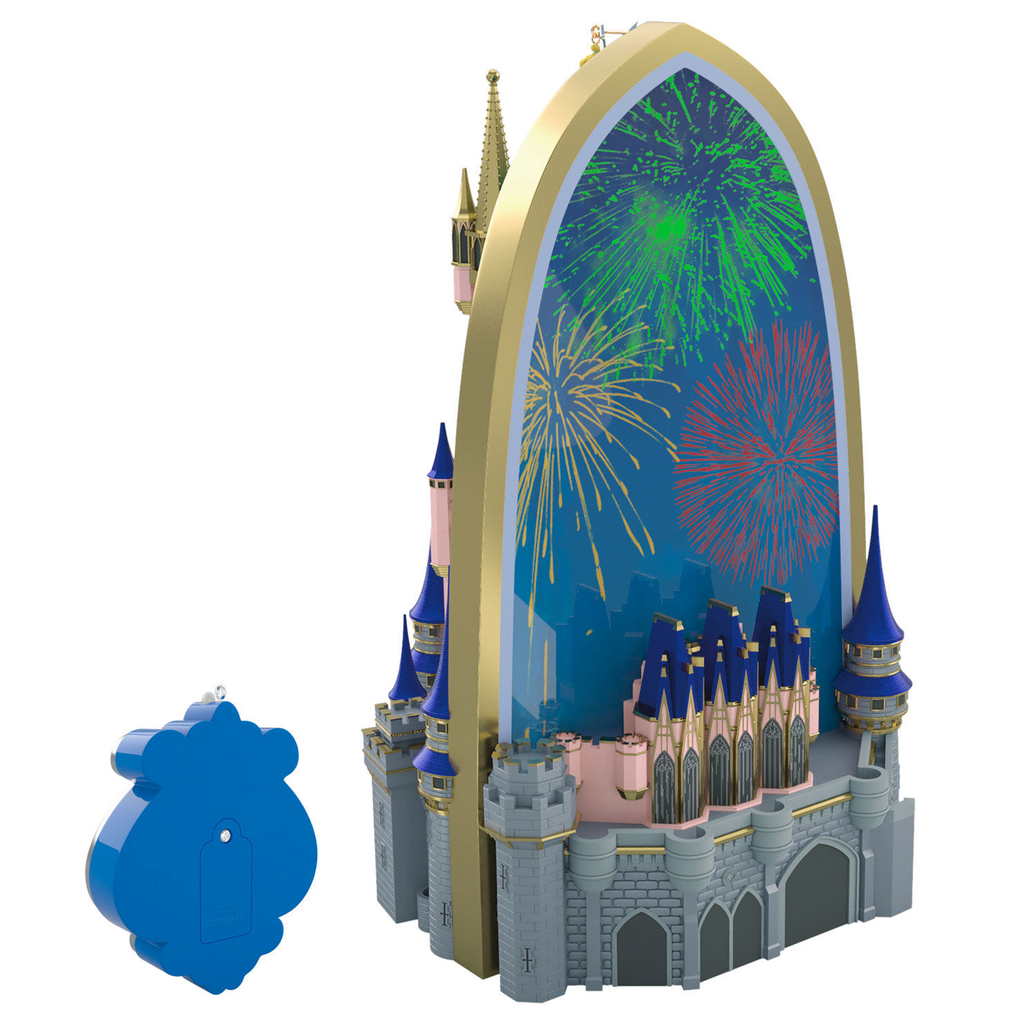 Magic Kingdom Cinderella Castle Tree Topper Back image number 5