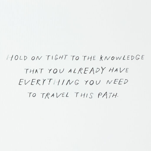 Morgan Harper Nichols Strength on Your Journey Encouragement Card, 