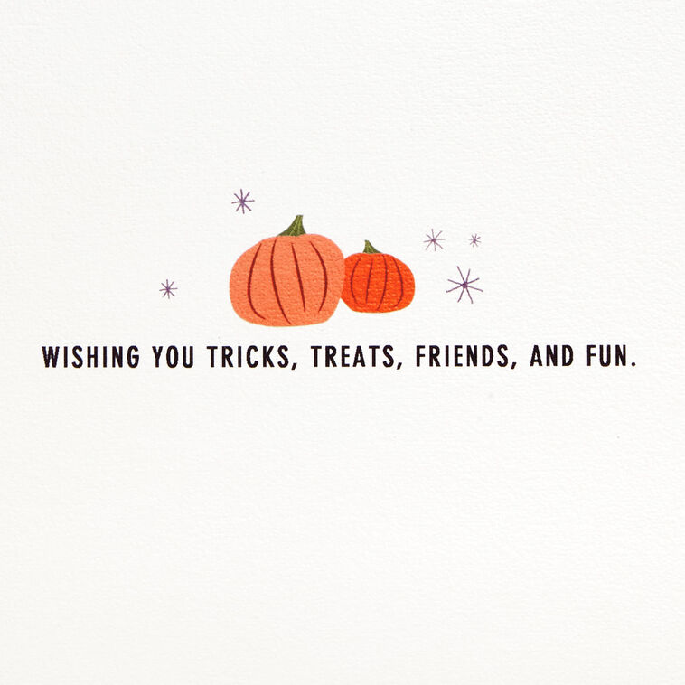 Peanuts® Gang in the Pumpkin Patch Halloween Card, , large image number 2